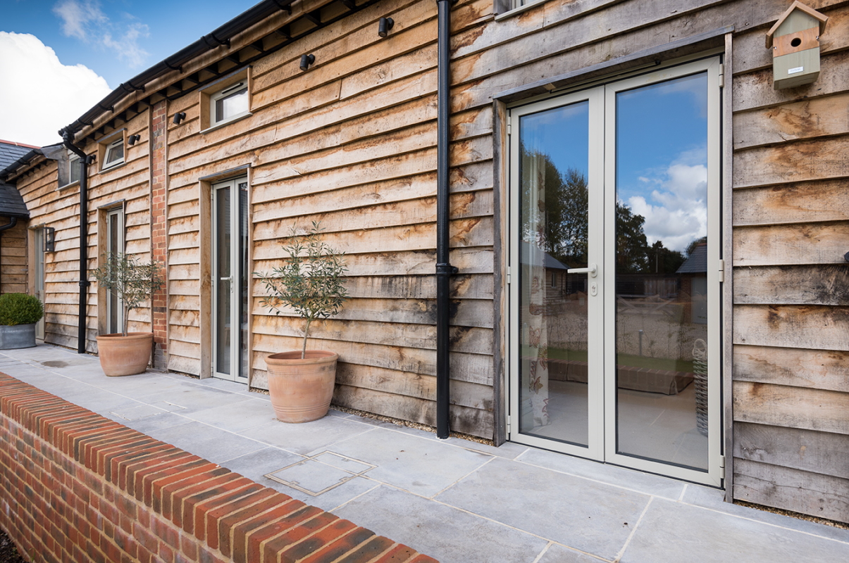 TRADITIONAL YET MODERN FRENCH DOORS